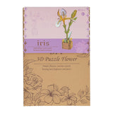 Lobbes speelgoed bv lobbes houten bouwpakket 3d iris bloemen 60-delig knutselset.