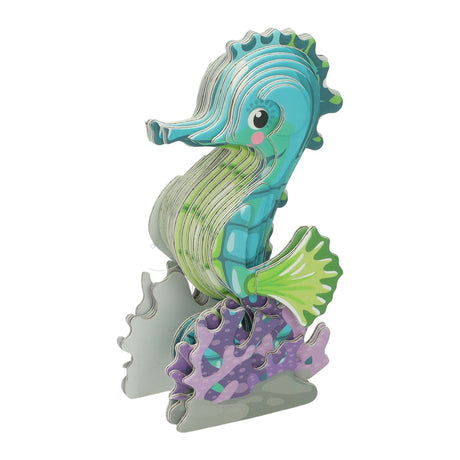 Diy 3d model puzzel - zeepaard
