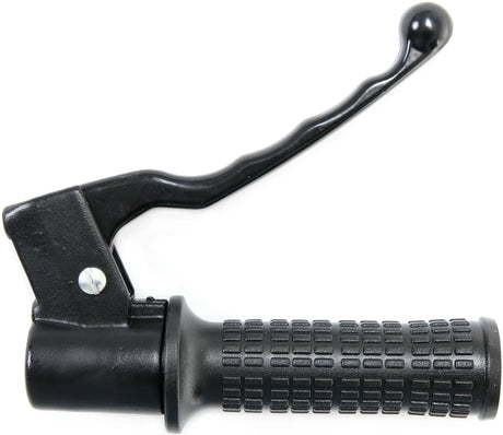 Domino gasdraaigreep armatuur piaggio style throttle grips alu sw 1-pull, brake leve