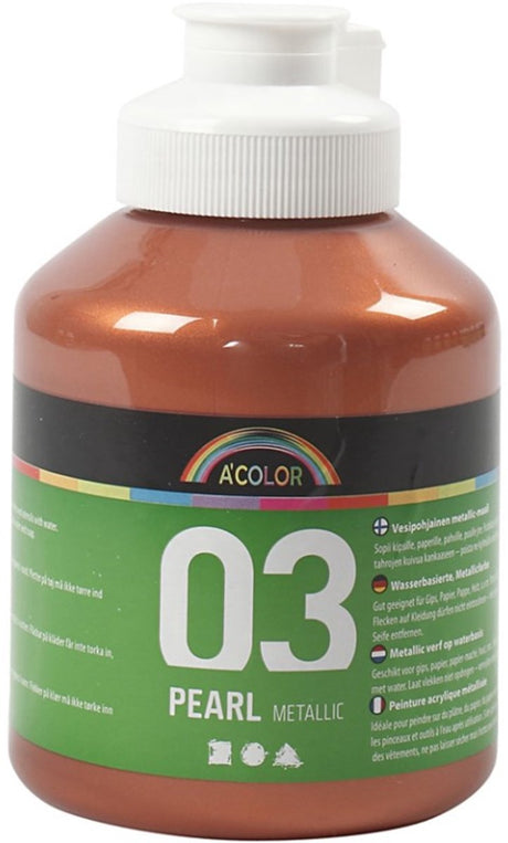 A-color metallic acrylverf, koper, 03- metallic, 500 ml