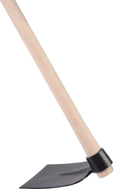 Talen tools – landhak – onkruidhak – professioneel – gesmeed – 14 cm – essenhouten steel – 130 cm