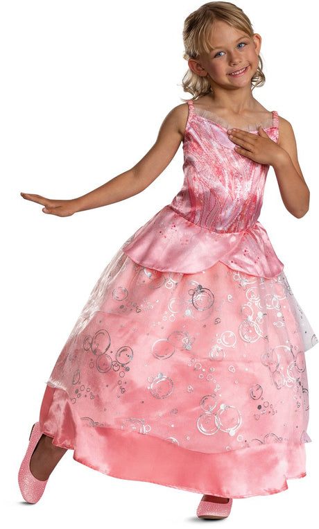 Disguise - wicked - glinda roze jurk classic kinderkostuum m (7-8 jaar) 128 134