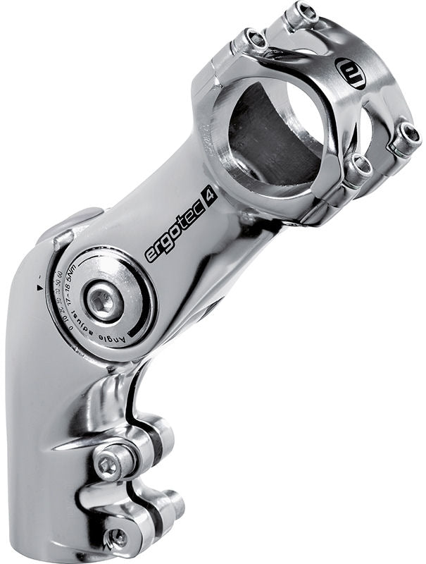 Ergotec Stem Octopus por delante 50 ajustable Ø28.6 110 31.8 mm de plata