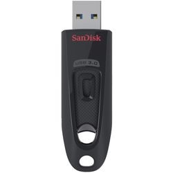 Usb stick scandisk ultra fit 128gb zwart