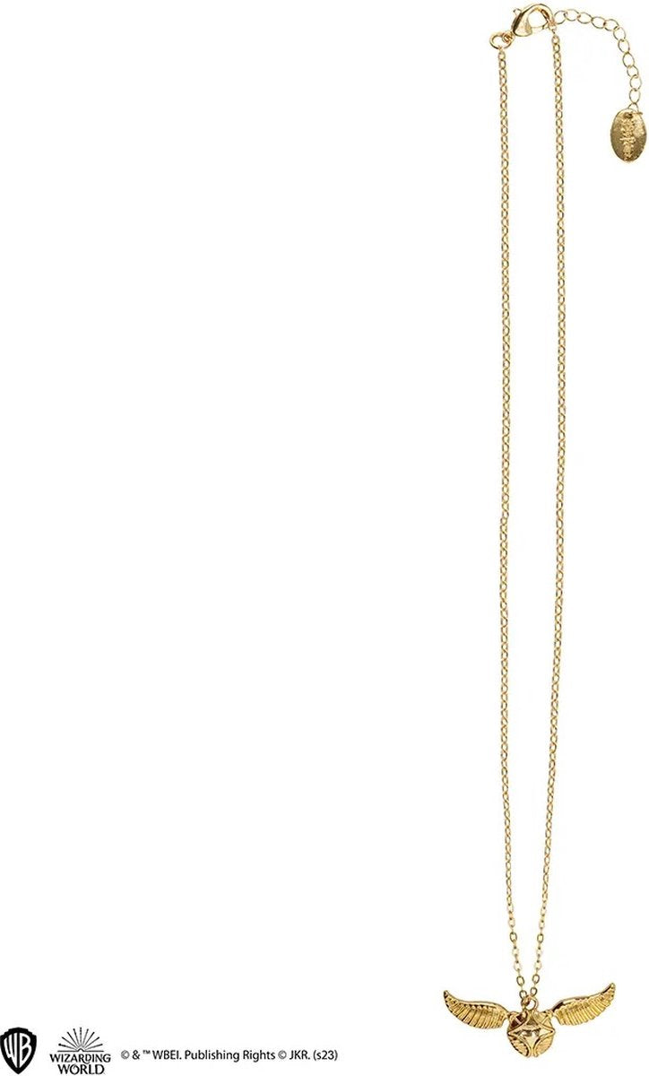 Cinereplicas golden snitch goude snaai necklace - harry potter jewelry