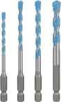 Bosch accessoires expert borenset hex-9 | multiconstruction | 4-delig | 4 5 6 8 - 2608902289