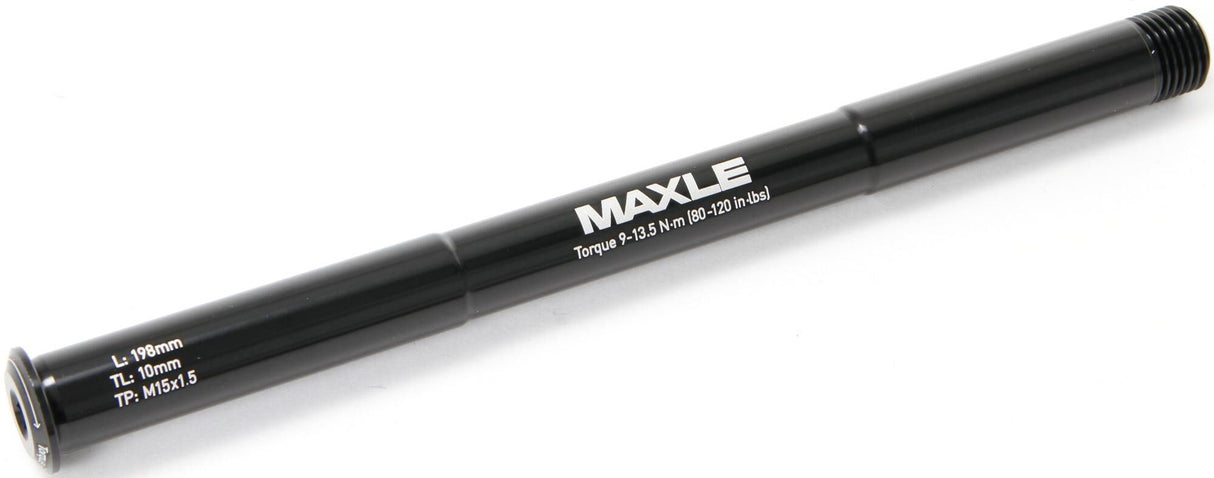 Rockshox as maxle stealth axle rs maxle stealth 15 x 150mm 198mm
