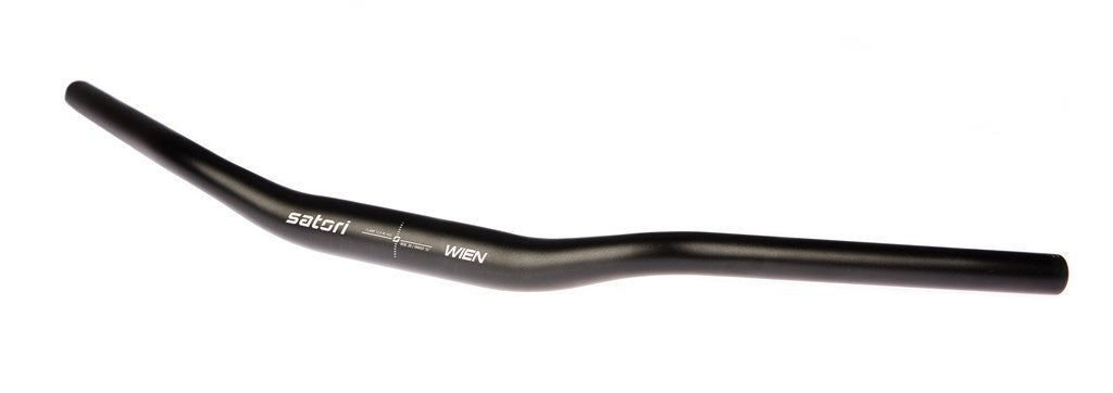 Send Wien Ø31.8 B = 640mm, 35 ° Bent - Matt Black