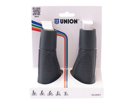 Union GP-03 Fahrradgriff Set, 138 138 mm, schwarz