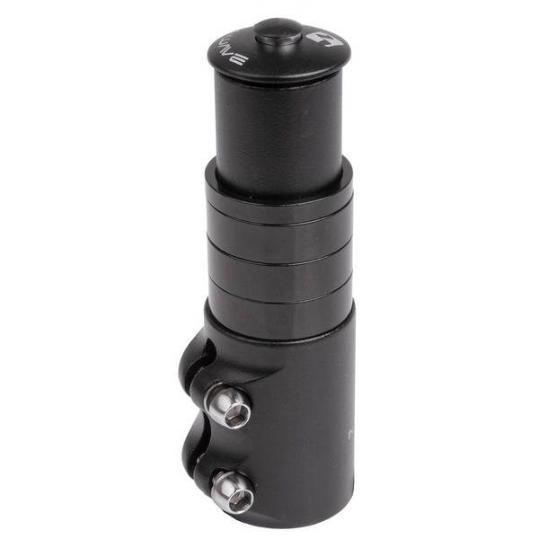 M-Wellenhöhe Adapter 28,6 115 28,6 mm Schwarz