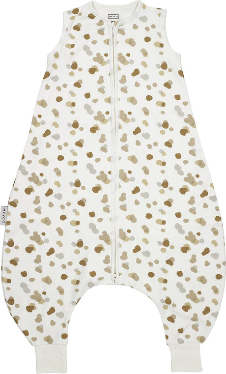 Meyco baby stains baby zomer slaapoverall jumper - sand - 104cm - 0.5 tog