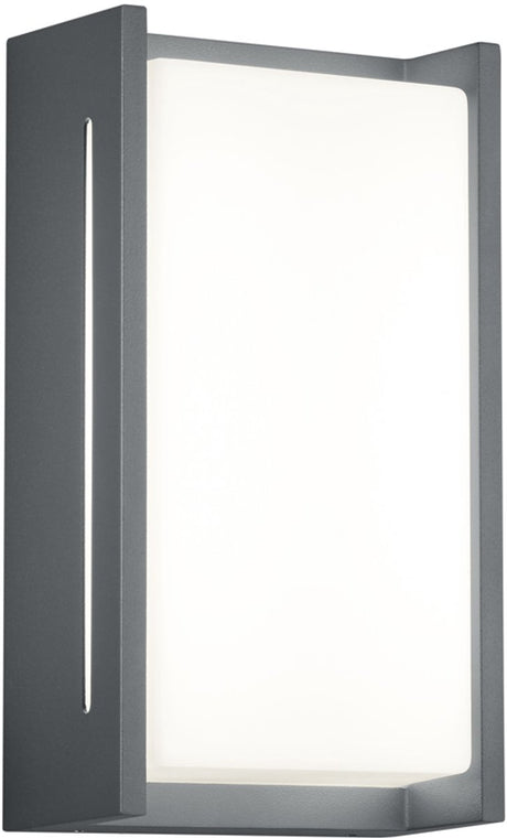 Trio indus - wandlamp - antraciet - incl. 2x smd 4 w - sensor dimmer - geheugenfunctie - buitenverlichting - ip54