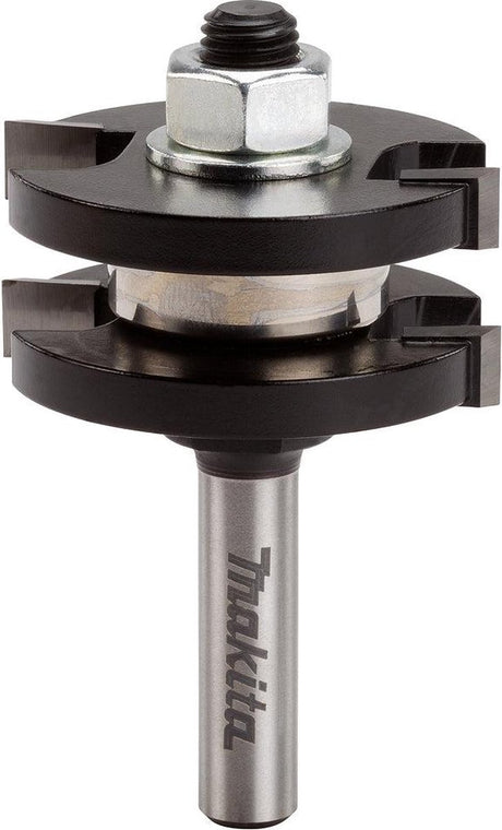 Makita 9,5x6,35mm s 8mm freesbit groef veerfrees + lager - d-12011