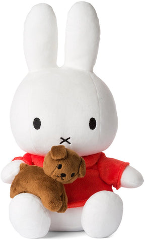 Nijntje by bon ton toys nijntje zittend met snuffie - 33 cm - 13