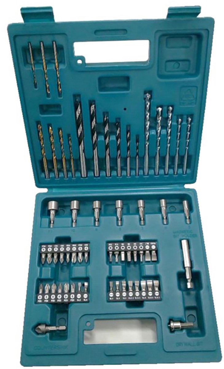 Makita boor- en bitset 60-dlg. boren boren set - 60 stuks