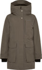 Didriksons harriet wns parka dames outdoorjas - mocha brown