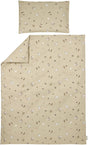 Meyco baby forest animals dekbedovertrek ledikant - sand - 100x135cm