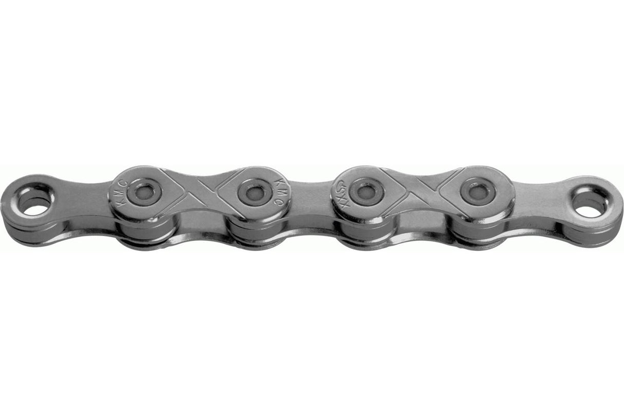 KMC Bicycle Chain E1 EPT 110 Liens, 1 2 x 3 32, argent, 306g