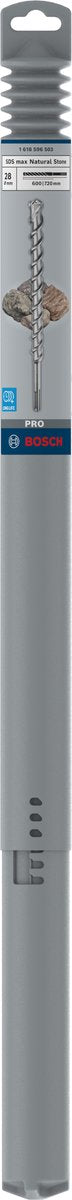 Bosch - hamerboren sds-max-9 natural stone 28 x 600 x 720 mm