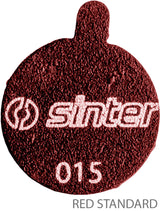 Sinter zoom 015 disc pads