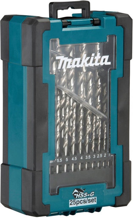 Makita accessoires d-67555 | metaalborenset | hss-g | 25-delig - d-67555