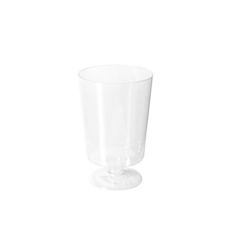 Duni plastic wijnglazen 15.7 cl 8 stuks transparant