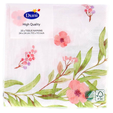 Duni servetten woodland 24x24 cm
