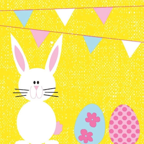 Duni servetten bunny eggs 3-laags 33x33