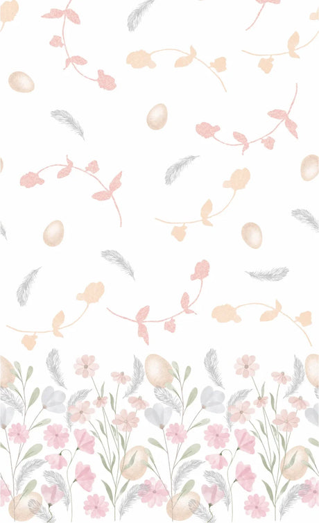 Duni tafellaken soft easter 138x220cm