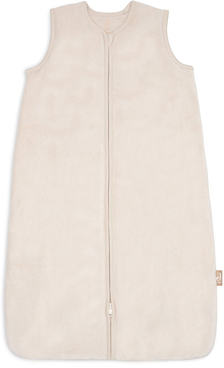 Jollein slaapzak baby mouwloos 90cm - velvet - oatmeal
