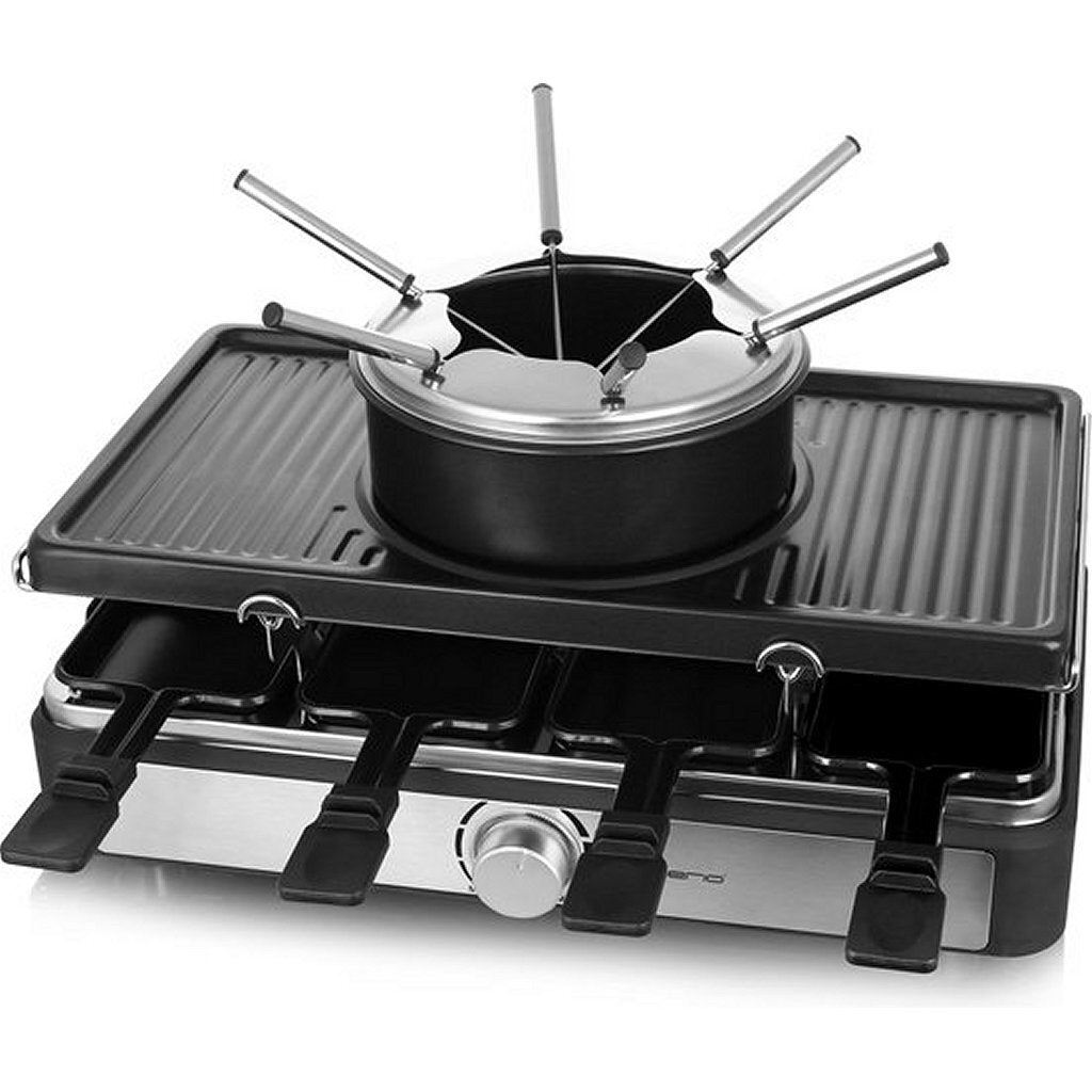 Emerio Emerio RG-124930 en Fondue Set Zwart RVS