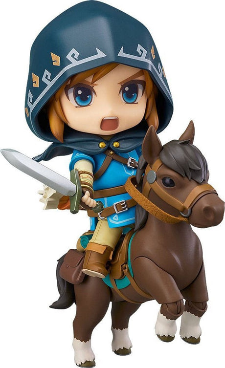 Good smile company the legend of zelda nendoroid action figure link breath of the wild ver. dx edition (5th-run) 10 cm action figuur