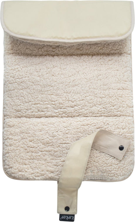 Kipkep napper - wasbaar verschoningsmatje met teddy - cookie - waterafstotende zijde (excl. luieretui)