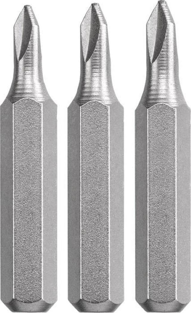 Kwb micro bit triwing 0, 1 en 2 - lengte 28 mm - 4 mm zeskantschacht - 128740
