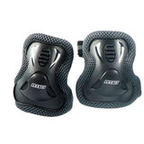 Alert sport skate beschermset kinderen 3 delig (maat m) zwart | 2 stuks
