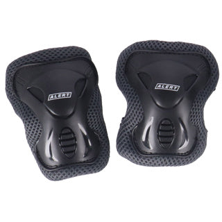 Alert sport beschermset maat s 3-delig zwart