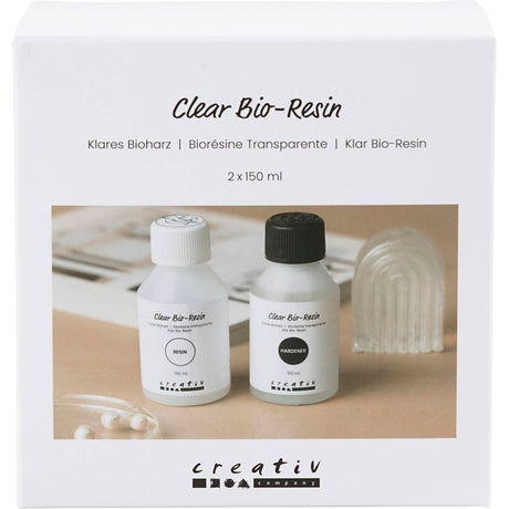 Creativ company http: www.cchobby.nl transparant-bio-hars-helder-2x150-ml-1-doos