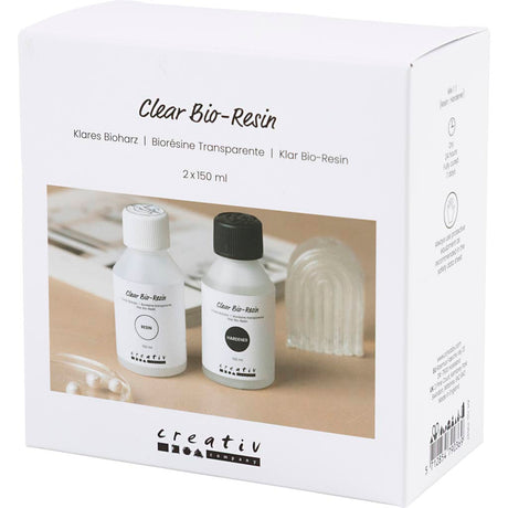 Creativ company http: www.cchobby.nl transparant-bio-hars-helder-2x150-ml-1-doos