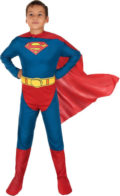 Vegaoo superman™-kostuum voor jongens - verkleedkleding - 116 122 116 122