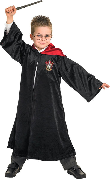 Rubies - deluxe harry potter robe - gryffindor - maat 122-128 122 128