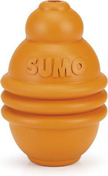 Beeztees sumo play - hondenspeelgoed - rubber - oranje - m