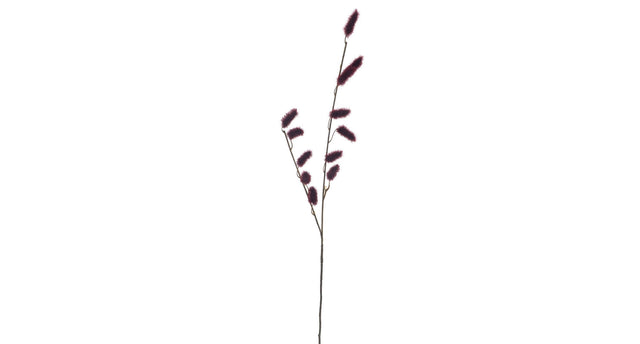 Mini tail spray burgundy 101cm