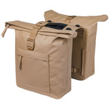 Basil b.v. dubbele fietstas basil brooklyn mik 41l 14 x 30 x 37 cm - zand