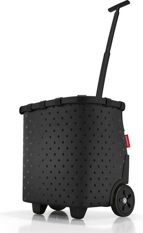 Reisenthel carrycruiser boodschappentrolley - 40l - frame glossy dots zwart