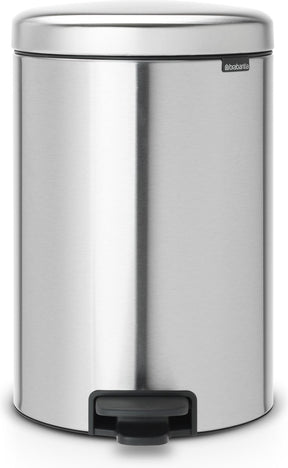 Brabantia newicon prullenbak - 20 liter - matt steel fingerprint proof