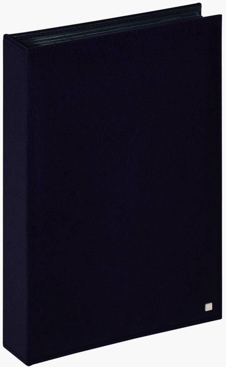 Walther me-287-b deluxe - memo insteekalbum - formaat 22 x 31 cm - witte pagina's - 200 foto's 13 x 18 cm - zwart