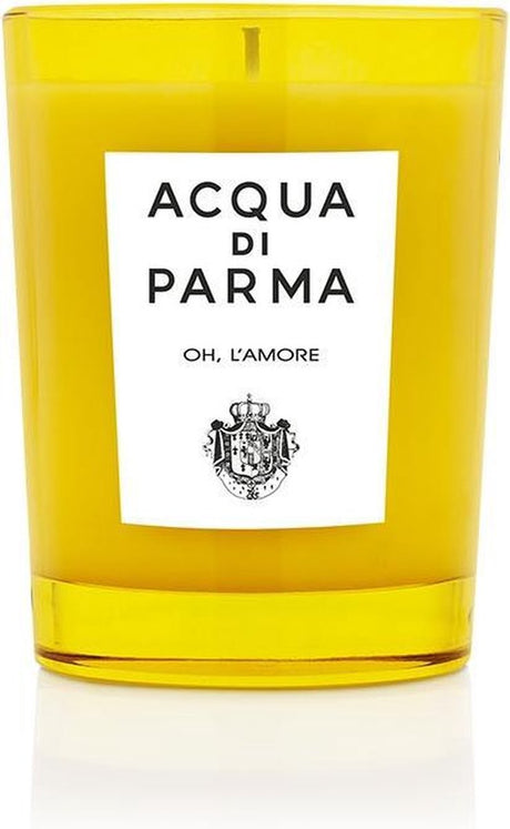 Acqua di parma glass candle collection oh lamore scented candle kaars 200gr