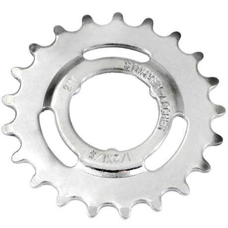 Sturmey-archer europa n.v. tandwiel sturmey archer 21t | 1 8 | bol | chroom