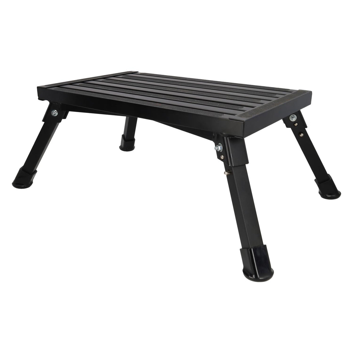 Victoria opvouwbare aluminium opstap - zwart