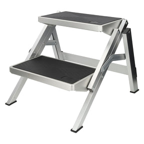 Nelson opvouwbare aluminium dubbele opstap